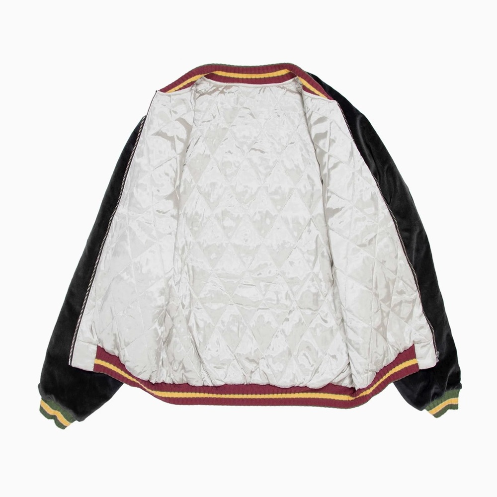 KAPITAL VELVETEEN SULFIDE SOUVENIR JACKET (RAIN SKULL) - Picture 5 of 11